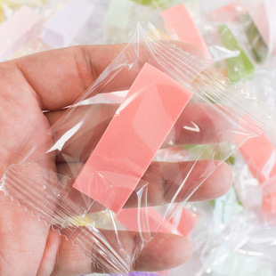 Independent Super Soft Sponge Block Triangular Air Cushion Powder Puff Set Makeup Dry and Wet Dual-Use Chinese Beauty Makeup Egg Makeup Nail Art