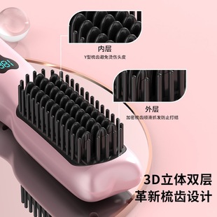 Cross-border new comb hair portable mini mini curling iron perm inner buckle