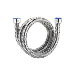 4-Point Thickeneded Stainless Steel Corrugated Pipe High-Pressure Explosion-Proof Toilet Water Heater Household Hot and Cold Water Inlet Metal Hose