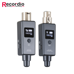 Cross-border microphone wireless transmitting and receiving system wired musical instrument conference universal capacitor 5V/moving coil 48V