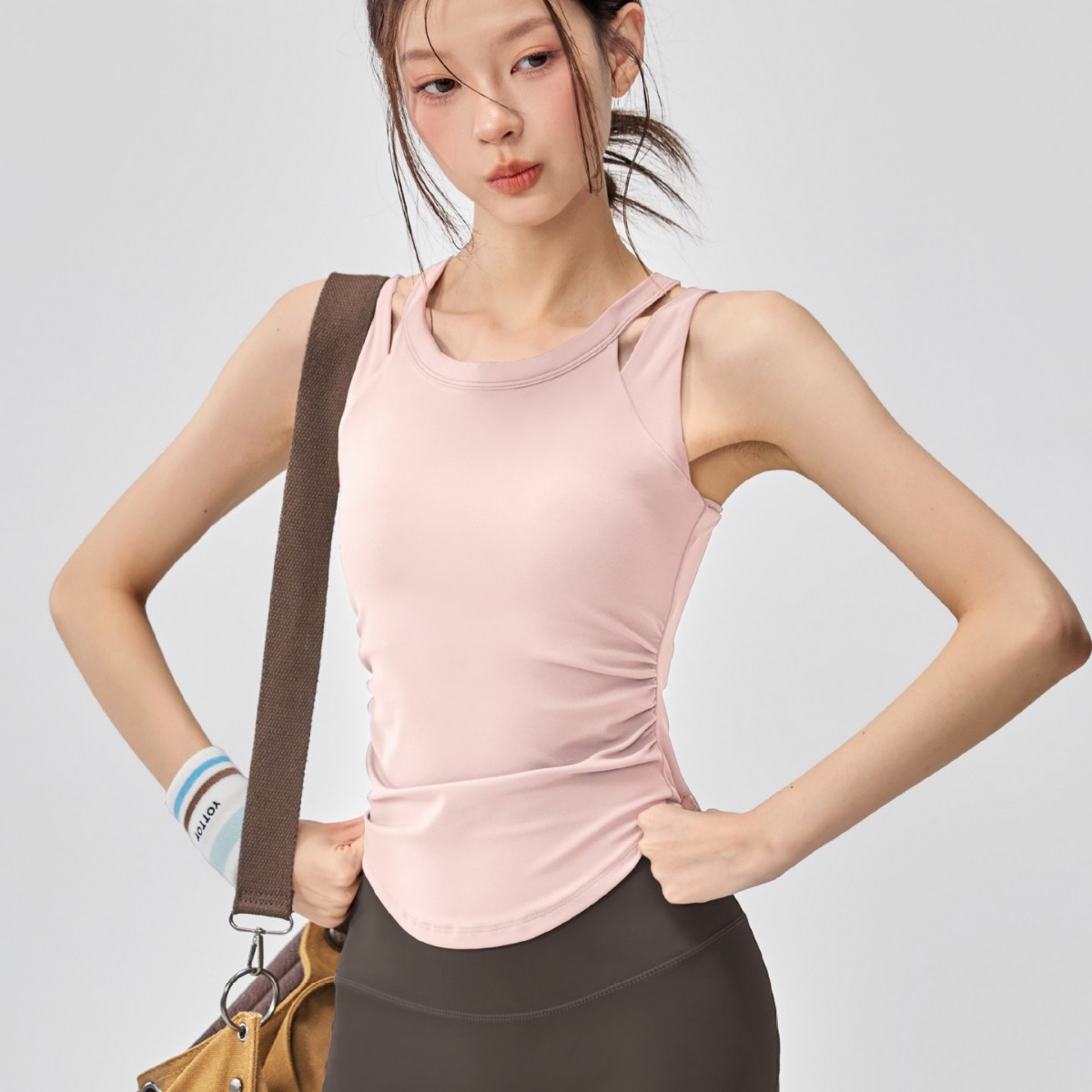 New Women's Fitness Underwear, Yoga Bra, Shock-Proof Push-Up Running High-Intensity All-In-One Sports Vest