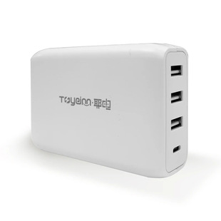 Сила полного выхода 62W 3 общих порта USB 1 Тип-C Порт настольный Multi-прибор совместимый Быстрый