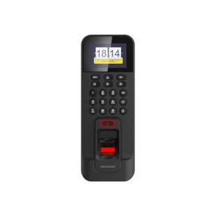Haikang 2.4-inch color LCD screen fingerprint unlocking can support remote unlocking attendance access control all-in-one machine