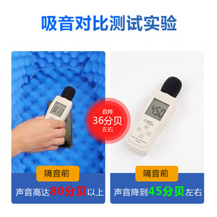 Sound-proof cotton sound-absorbing cotton ktv sound-absorbing cotton door sticker window sound-proof artifact street wall sticker bedroom household sound-proof board
