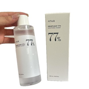 Трансграничные персики Anua 77% никотиновая сыворотка успокаивает кожу Тонер корейский оригинал 250 мл
