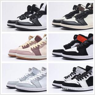Putian High версия aj1 Pure оригинал Джо 1 высокая банда черно-белая панда колючие чикагская кроя мужские и женские кроссовки баскетбольные кроссовки