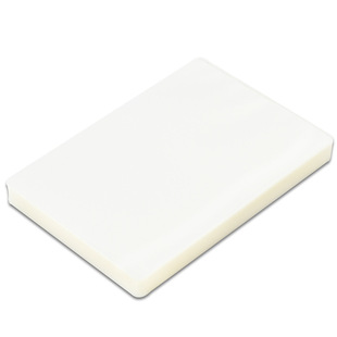 Deli 3816 card protection film A4 transparent photo plastic sealing machine consumables A3/A4 data certificate menu plastic sealing film 100