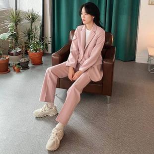 New Professional Suit Female College Student Interview Dress Suit Work Commuter Small Suit Two-Piece Women's Suit OL