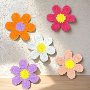 Flower Multicolor Towel Embroidery Pastoral Style Fresh Patch Decorative Clothes Pants Backpack Hole Covering DIY