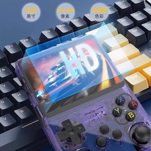 Новая игровая консоль R36S HD PSP портативный игровой автомат двойной джойстик GBA аркадный симулятор бокс через границу