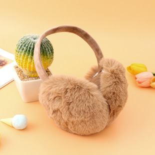 Students winter warm earmuffs folding anti-freeze earmuffs plush earmuffs