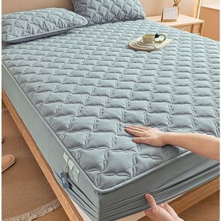 Class A antibacterial cotton bed hat single-piece cotton dustproof bedspread all-inclusive quilted mattress protector for all seasons 3