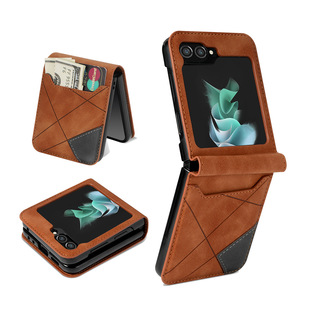 Подходит для Samsung Z Flip6 чехол для телефона Samsung складной 5 поколения сращивания цвета