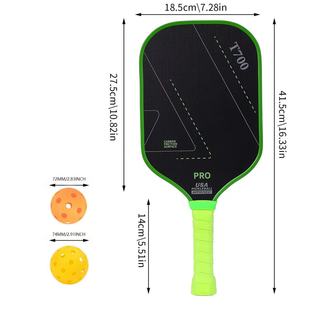 Toray углеродное волокно 16mm ракетка joolaT700 Пик ракетка та же скраб профессиональный pickleball