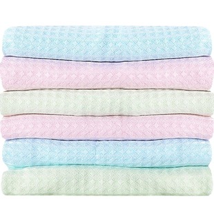 Baby bamboo fiber bath towel soft newborn baby household absorbent bath towel children summer blanket