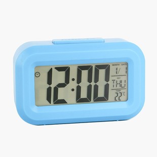 Simple Mini Electronic Clock Small Alarm Clock Cute Student Small Desk Clock Lights Snooze Clock
