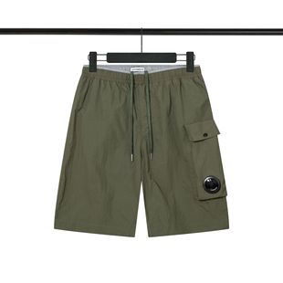 CP European and American lens metal nylon shorts COMPANY cross-border loose sports pants C.P functional overalls