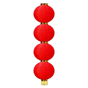 Lantern wholesale brushed Lantern string advertising lantern outdoor Folding Lantern spring festival wedding Red Lantern