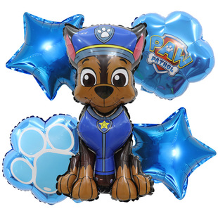Genuine Children's Birthday Dog Patrol paw Wang Wang Team Archie Daily Mao Mao Ali Star 5-piece Set
