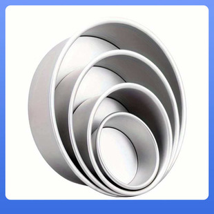 ✅ Анодная круглая подвижная форма для торта 4/6/ 8inch съемная форма для шифонового торта