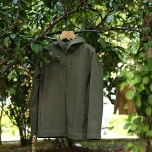 Cross-border 2024 Autumn and Winter New Men's Cardigan Zipper Jacket Coat plus size Solid Color Hooded Jacket Coat Men