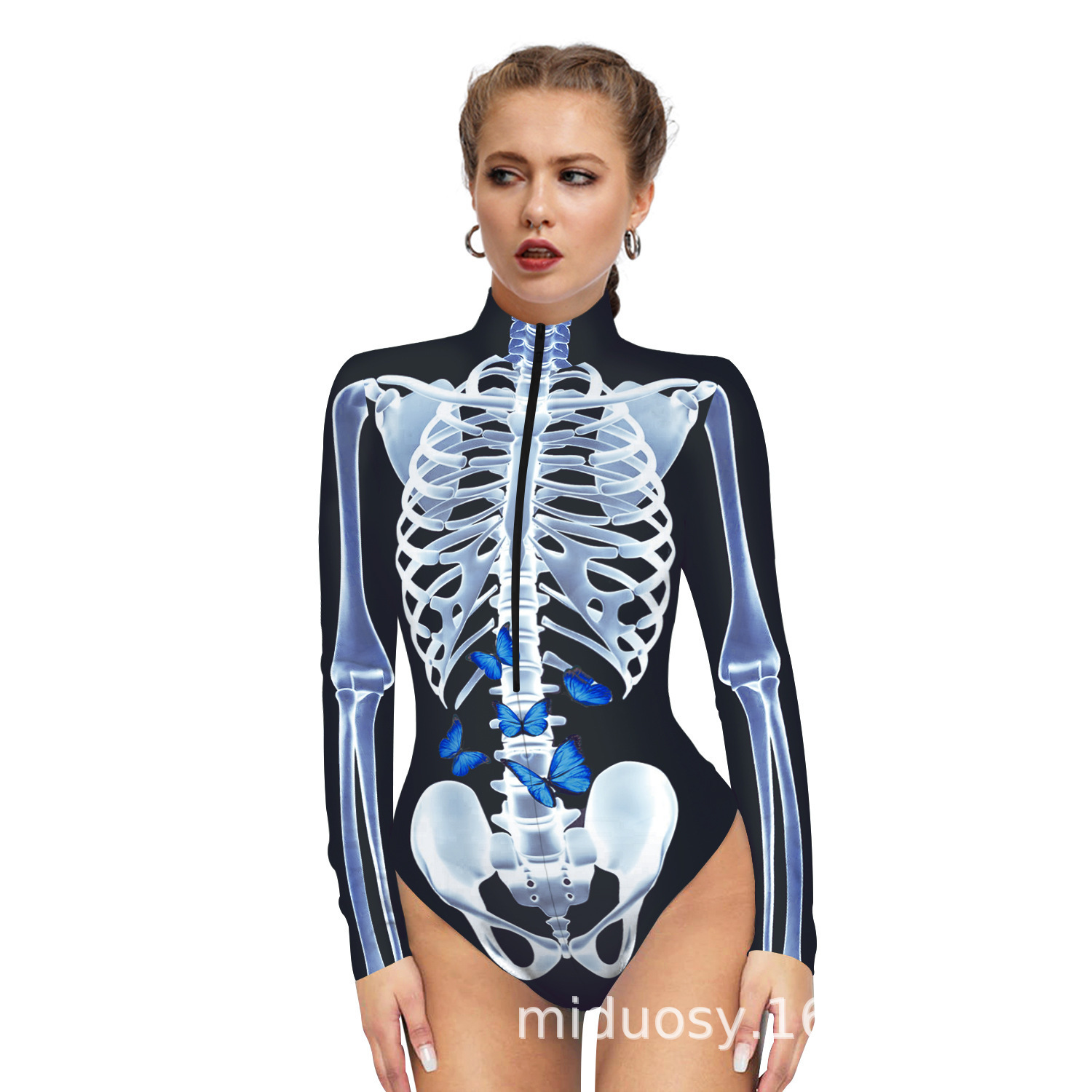 New Deadpool 3, Wolverine, Black Panther, Spider-Man skeleton armor collection, cosplay swimsuit bodysuit cartoon