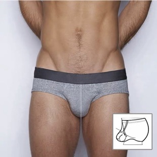 Cross-border Explosions Youth Sports Briefs Cotton Low Waist Scrotum Panties Ring Breathable Fashion Brand Design Shorts