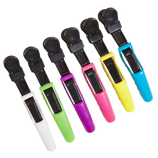 Guangzhou dangmei hair partition crocodile clip glossy clip duckbill clip positioning modeling clip hair salon hair supplies