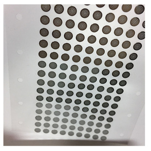 Earphone steel net computer speaker Bluetooth speaker Bluetooth headset dust-proof net nylon PVC speaker net Electroacoustic