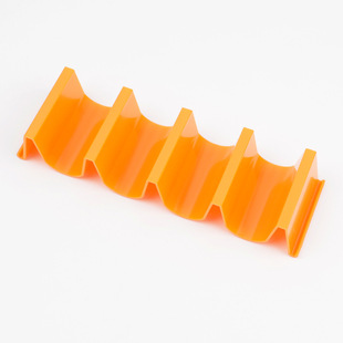 Cross-border explosions Mexican pancake rack tortilla roll clip taco wavy pp pancake rack factory wholesale