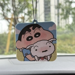 Crayon Small New Fragrance Piece Car Aromatherapy 2025 New Lasting Fragrance Car Interior Decoration Car Perfume Pendant Car