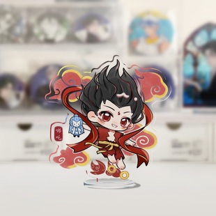 Nezha 2 Ao Bing Nezha Cute Fans Surrounding Tablets Desktop Decorations for Students Small Gifts