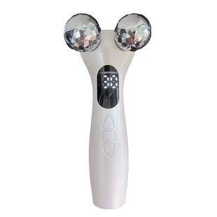 Cross-border Facial Roller Beauty Instrument Smart EMS12 Mode 9-gear 4D Pulse Face Slimming Instrument V Face Massage Instrument Massage