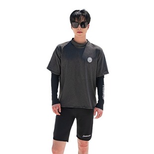 2023 New Men's and Women's Couples Swimming Suit Long-sleeved Trousers Set Belly-covered Slimming Conservative Hair-generation Swimwear