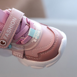 2023 Spring and Autumn New 1-6 years old boys and girls leather sneaker children's shoes sneaker non-slip soft bottom toddler shoes