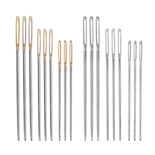 Cross stitch special needle suit embroidery universal gold tail needle blunt needle three strands embroidery needle 22/24/26 postage