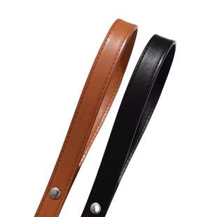 1.8x 45cm car line double line oil edge short bag with PU rivet straight strip handle hand-held fabric DIY accessories 19g