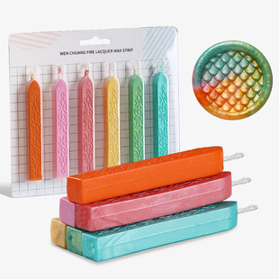 Color-matched paint wax strip blister suit paint seal seal wax cored wax strip factory wholesale