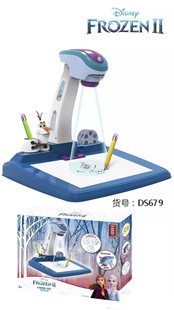 Подлинный Frozen 2 Xuebao проекционная доска для рисования детей-головоломка в стиле карты для мальчиков и девочек