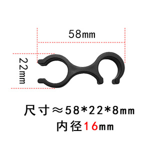 Newcastle outdoor supplies climbing pole accessories eight-word double-ring buckle storage buckle carabiner S1