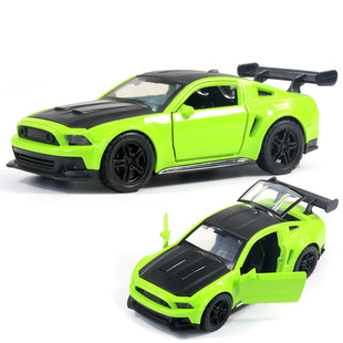 Boxed simulation alloy off-road vehicle model children sports car toy boy car model cake ornaments wholesale