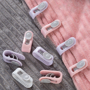 Quilt fixing artifact household bed sheet needle-free quilt corner quilt cover non-slip thumb buckle buckle clip holder wholesale