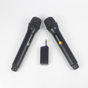 U segment sound card dynamic hand-held wireless microphone a household singing stage performance audio k universal microphone