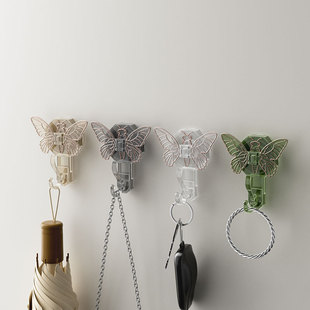 Light luxury suction cup hook strong vacuum suction cup non-punching towel bathroom kitchen sticky hook seamless toilet