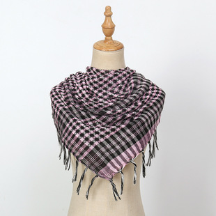 Amazon Arab Turban Arafat Square Scarf Tactical Outdoor Camping Foreign Trade Muslim Square Scarf