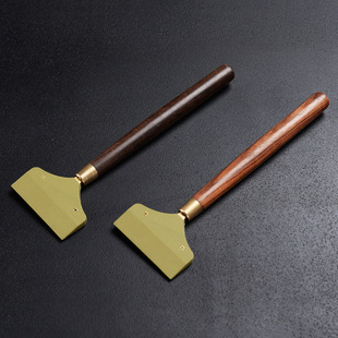 Ebony rosewood silicone tea tray scraping brush tea scraping practical kung fu tea ceremony accessories coffee table wiper wholesale