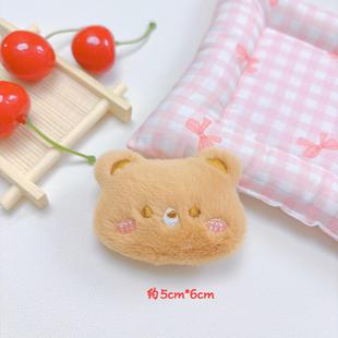 Мультяшные животные, наполненные хлопчатобумажной куклы брелок Детская одежда, шапка и аксессуары для обуви