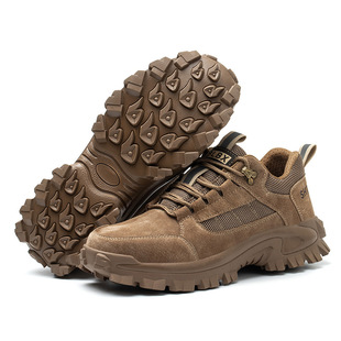 Cross-border Labor Protection Shoes Anti-smashing and Anti-piercing Summer Mesh Breathable Men's Fleece-resistant Work Shoes Soft Sole Comfortable Safety Shoes