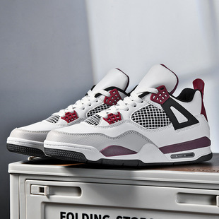 Putian AJ4 Basketball Shoes Cross-border Explosions Trendy Student sneaker Wholesale Men's Shoes Casual All-match Basketball Shoes