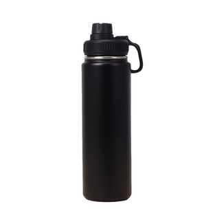 Trendy Lulu Fitness Sports Yoga Water Bottle 710ml Large Capacity Stainless Steel Portable Insulated Cup with Engraving